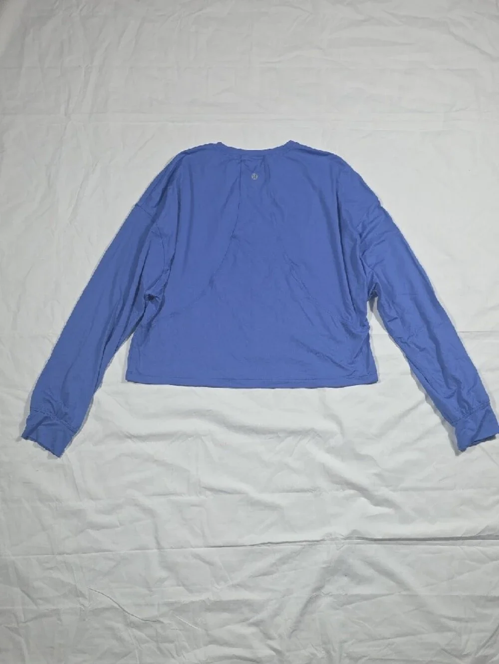 lululemon athletica Long Sleeve Crew Neck Top in Periwinkle Blue
